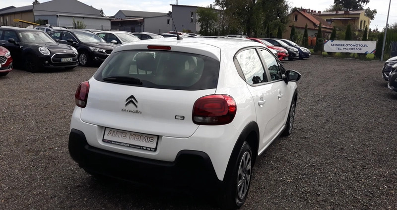 Citroen C3 cena 44999 przebieg: 90000, rok produkcji 2020 z Łaskarzew małe 154